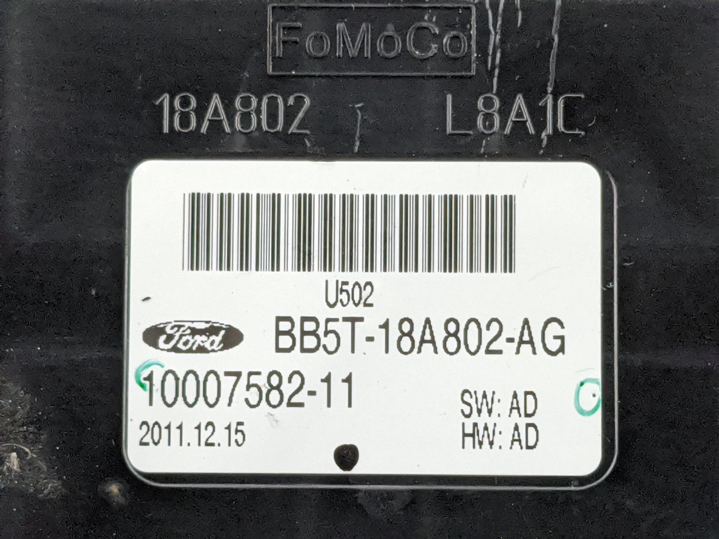 2011-2014 Ford Explorer Climate Control Module Temperature AC/Heater Replacement P/N:BB5T-18A802-AG Fits Fits 2011 2012 2013