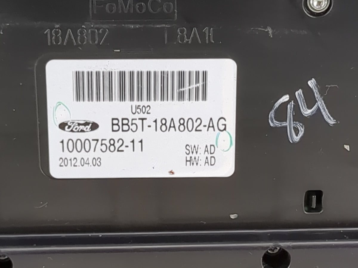 2011-2014 Ford Explorer Climate Control Module Temperature AC/Heater Replacement P/N:BB5T-18A802-AG 10007582-11 Fits OEM Use