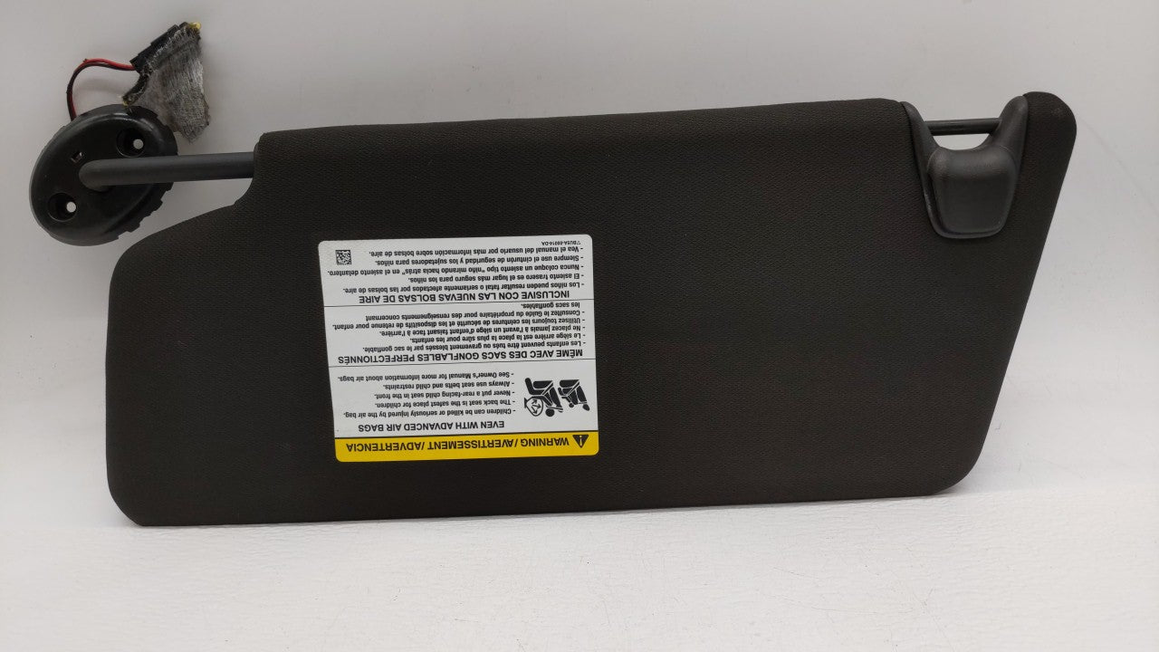 2011-2015 Ford Explorer Sun Visor Shade Replacement Passenger Right Mirror Fits Fits 2011 2012 2013 2014 2015 OEM Used Auto