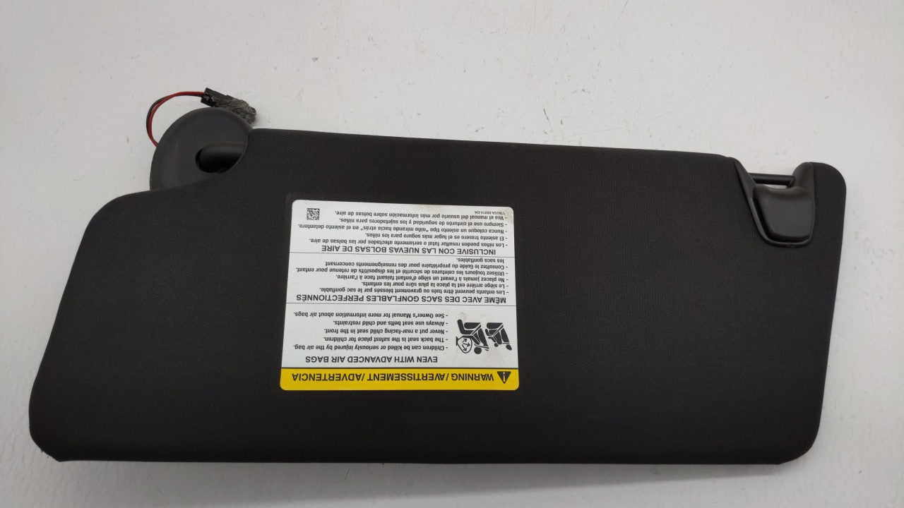 2011-2015 Ford Explorer Sun Visor Shade Replacement Passenger Right Mirror Fits Fits 2011 2012 2013 2014 2015 OEM Used Auto