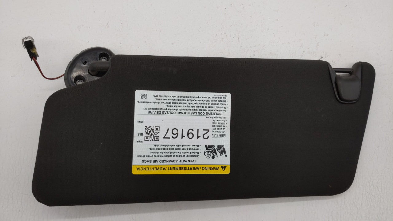 2011-2015 Ford Explorer Sun Visor Shade Replacement Passenger Right Mirror Fits Fits 2011 2012 2013 2014 2015 OEM Used Auto