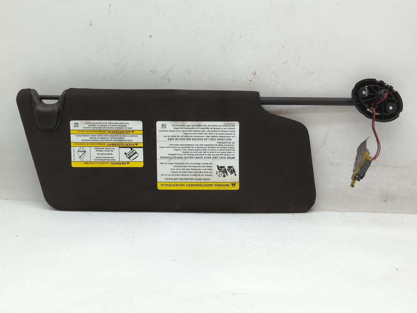 2011-2015 Ford Explorer Sun Visor Shade Replacement Passenger Right Mirror Fits Fits 2011 2012 2013 2014 2015 OEM Used Auto