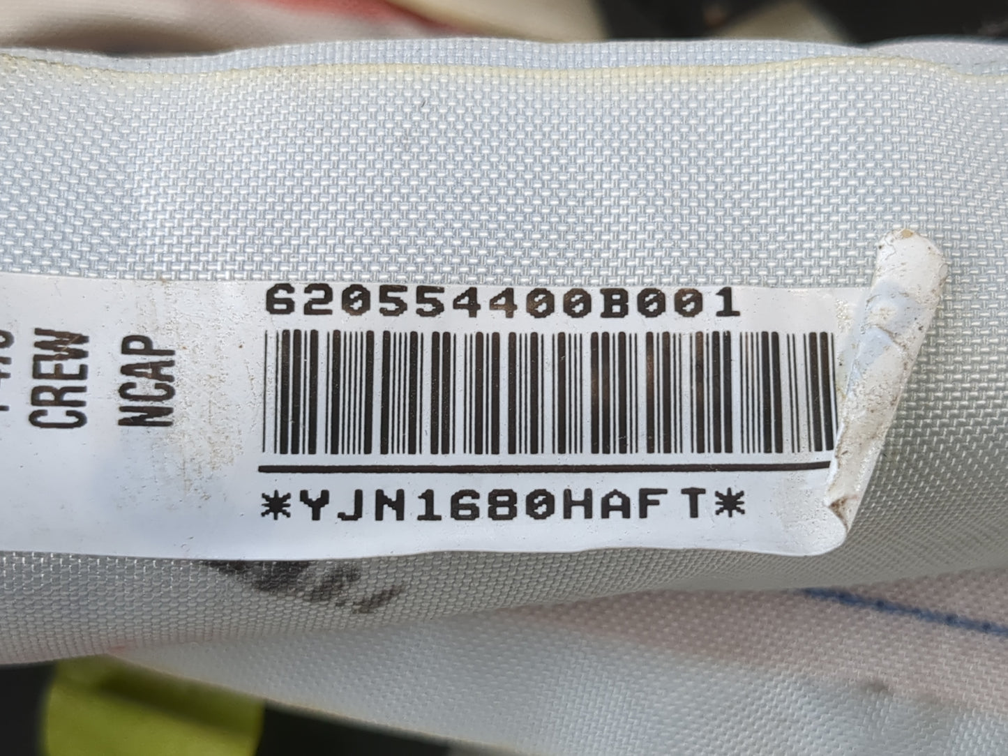 2011-2015 Ford F-350 Super Duty Passenger Curtain Air Bag Oem - Oemusedautoparts1.com