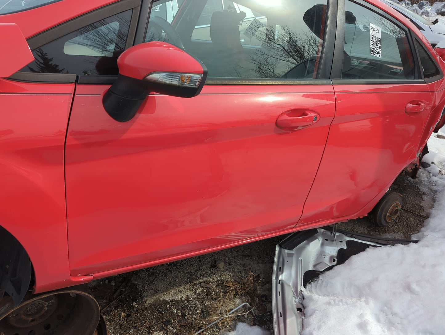 2011-2019 Ford Fiesta Driver Front Door Oem - Oemusedautoparts1.com