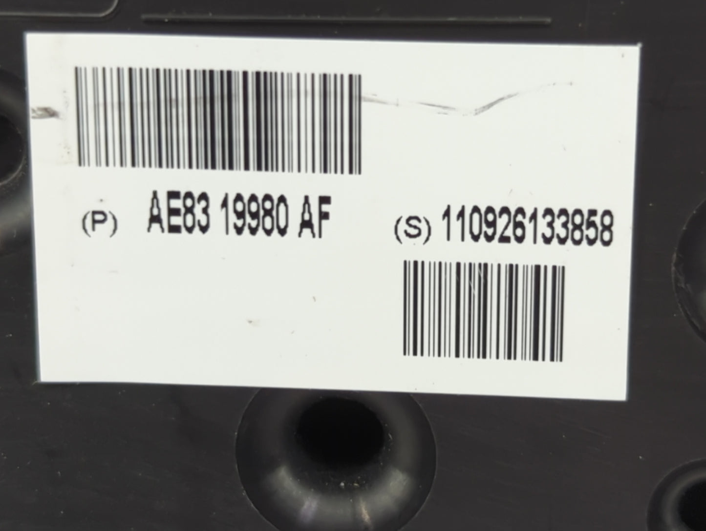 2011-2013 Ford Fiesta Climate Control Module Temperature AC/Heater Replacement P/N:AE83 19980 AF Fits Fits 2011 2012 2013 OE