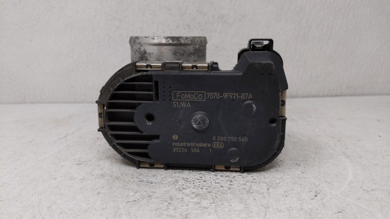 2011-2014 Ford Fiesta Throttle Body P/N:7S7G-9F991-BA 7S7G-9F991-B7A Fits Fits 2011 2012 2013 2014 OEM Used Auto Parts - Oem