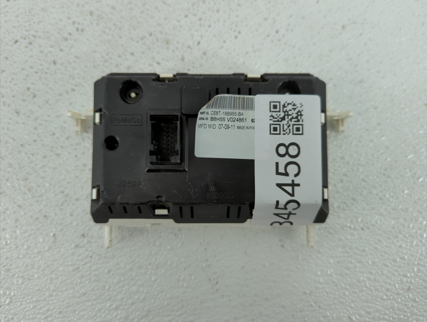 2012-2012 Ford Fiesta Am Fm Cd Player Radio Receiver - Oemusedautoparts1.com