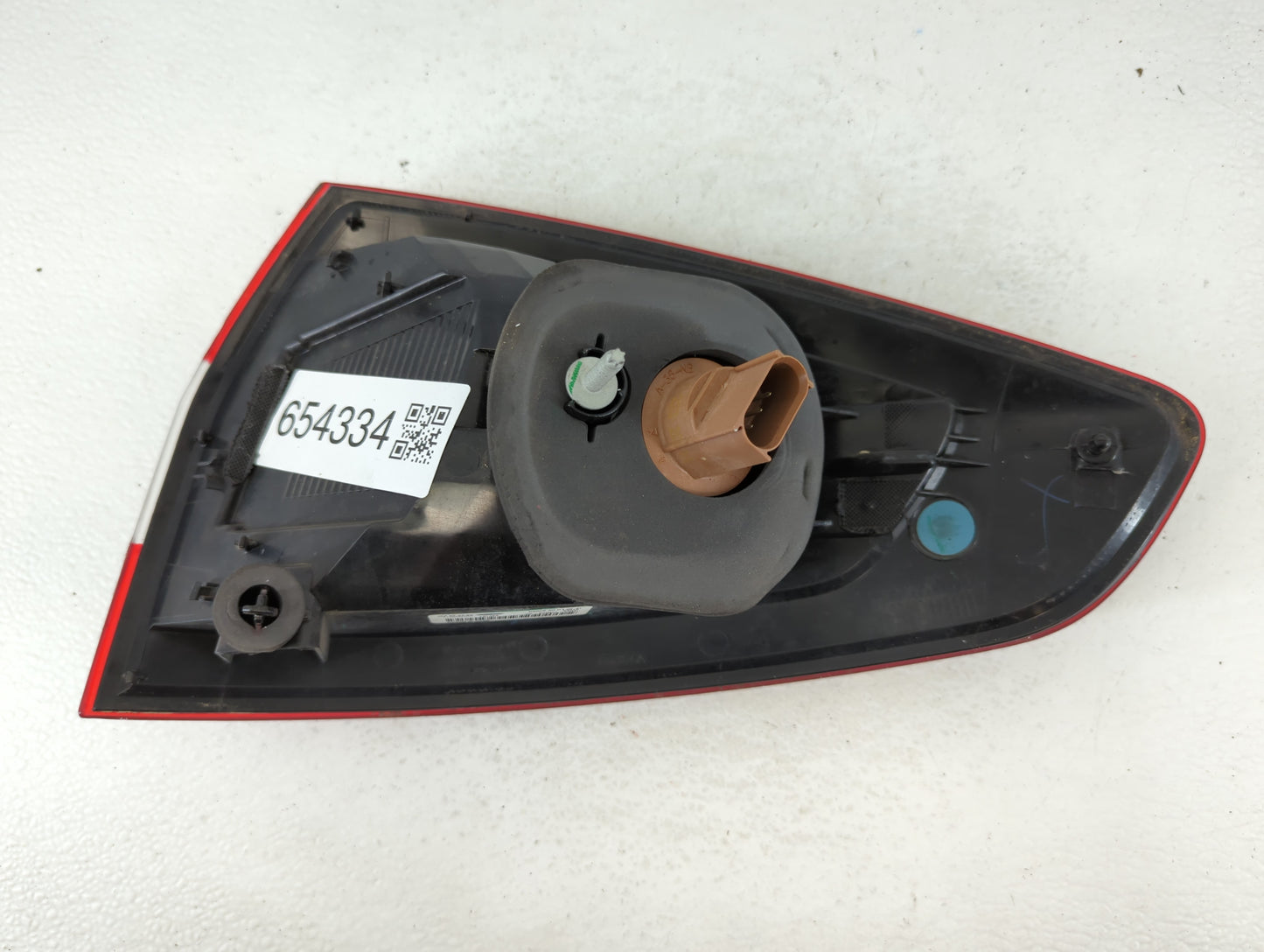 2011-2013 Ford Fiesta Tail Light Assembly Driver Left OEM P/N:AE83-13B505-AC Fits Fits 2011 2012 2013 OEM Used Auto Parts -