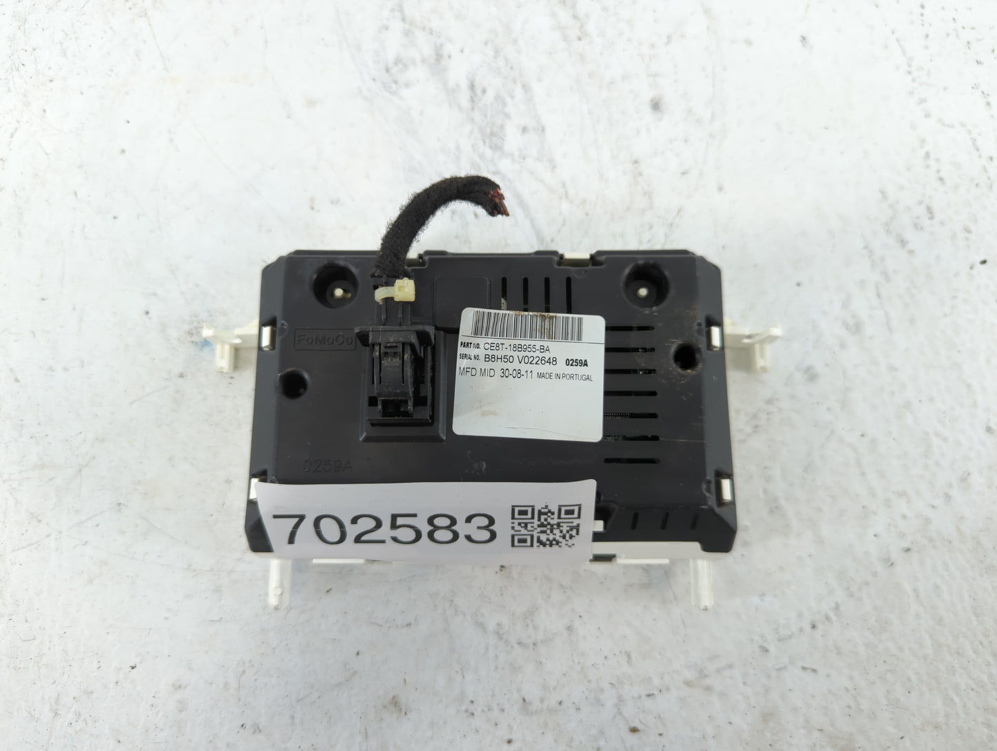 2012-2012 Ford Fiesta Am Fm Cd Player Radio Receiver - Oemusedautoparts1.com