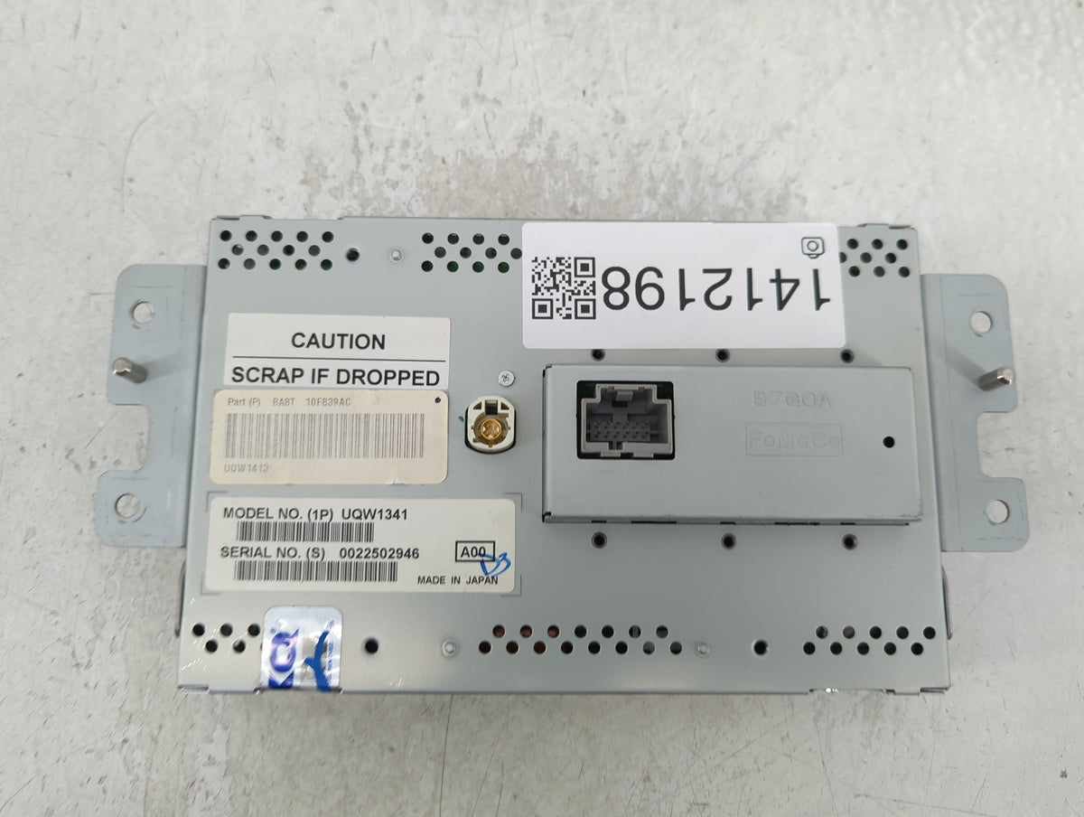 2009-2012 Ford Flex Information Radio Display Screen 1412198 - Oemusedautoparts1.com
