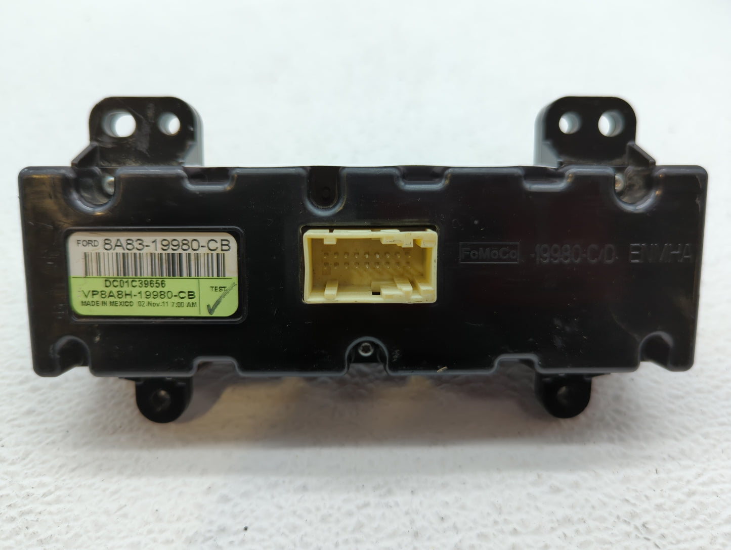 2009-2012 Ford Flex Climate Control Module Temperature AC/Heater Replacement P/N:8A83-19980-CB Fits Fits 2009 2010 2011 2012