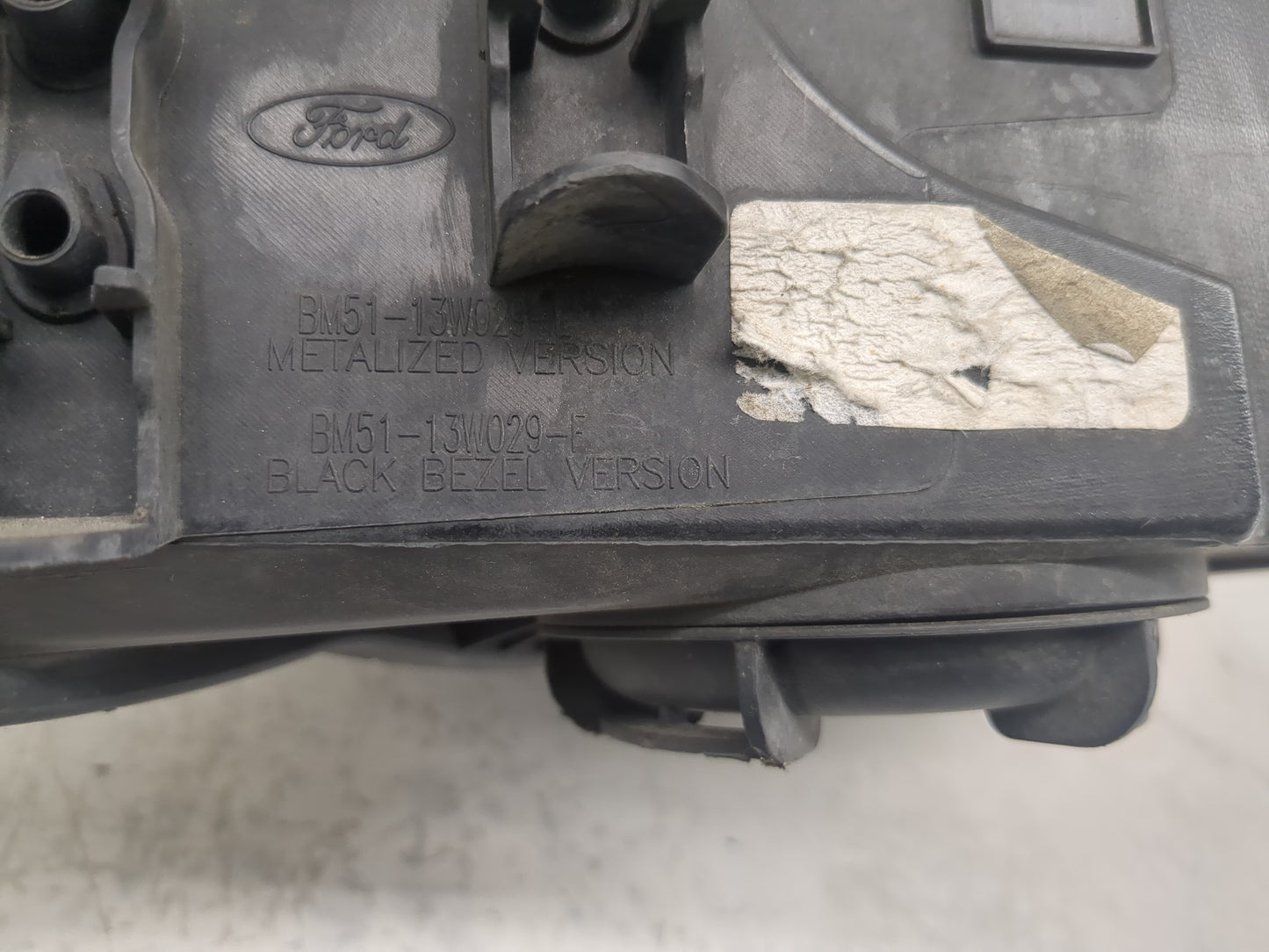 2012-2014 Ford Focus Passenger Right Oem Head Light Headlight Lamp - Oemusedautoparts1.com