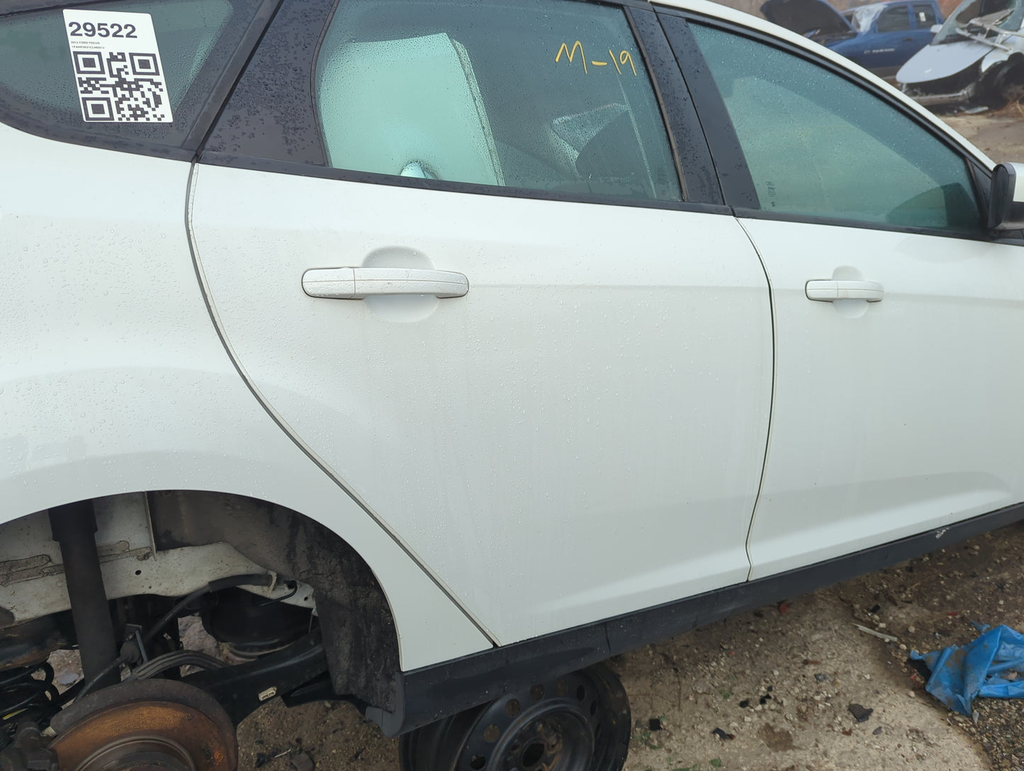 2012-2018 Ford Focus Passenger Rear Door Oem 1274355 - Oemusedautoparts1.com