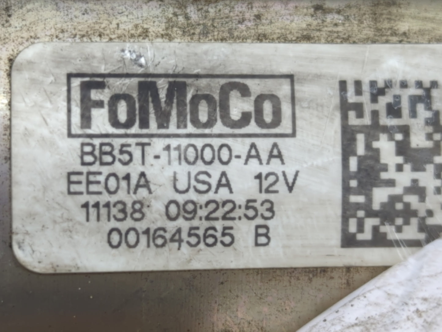 2003-2012 Ford Focus Car Starter Motor Solenoid OEM P/N:BB5T-11000-AA Fits OEM Used Auto Parts - Oemusedautoparts1.com