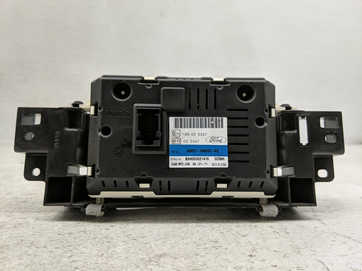 2012-2012 Ford Focus Information Radio Display Screen 1293049 - Oemusedautoparts1.com