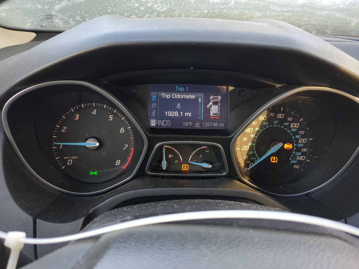 2012-2018 Ford Focus Instrument Cluster Speedometer Gauges Fits Fits 2012 2013 2014 2015 2016 2017 2018 OEM Used Auto Parts