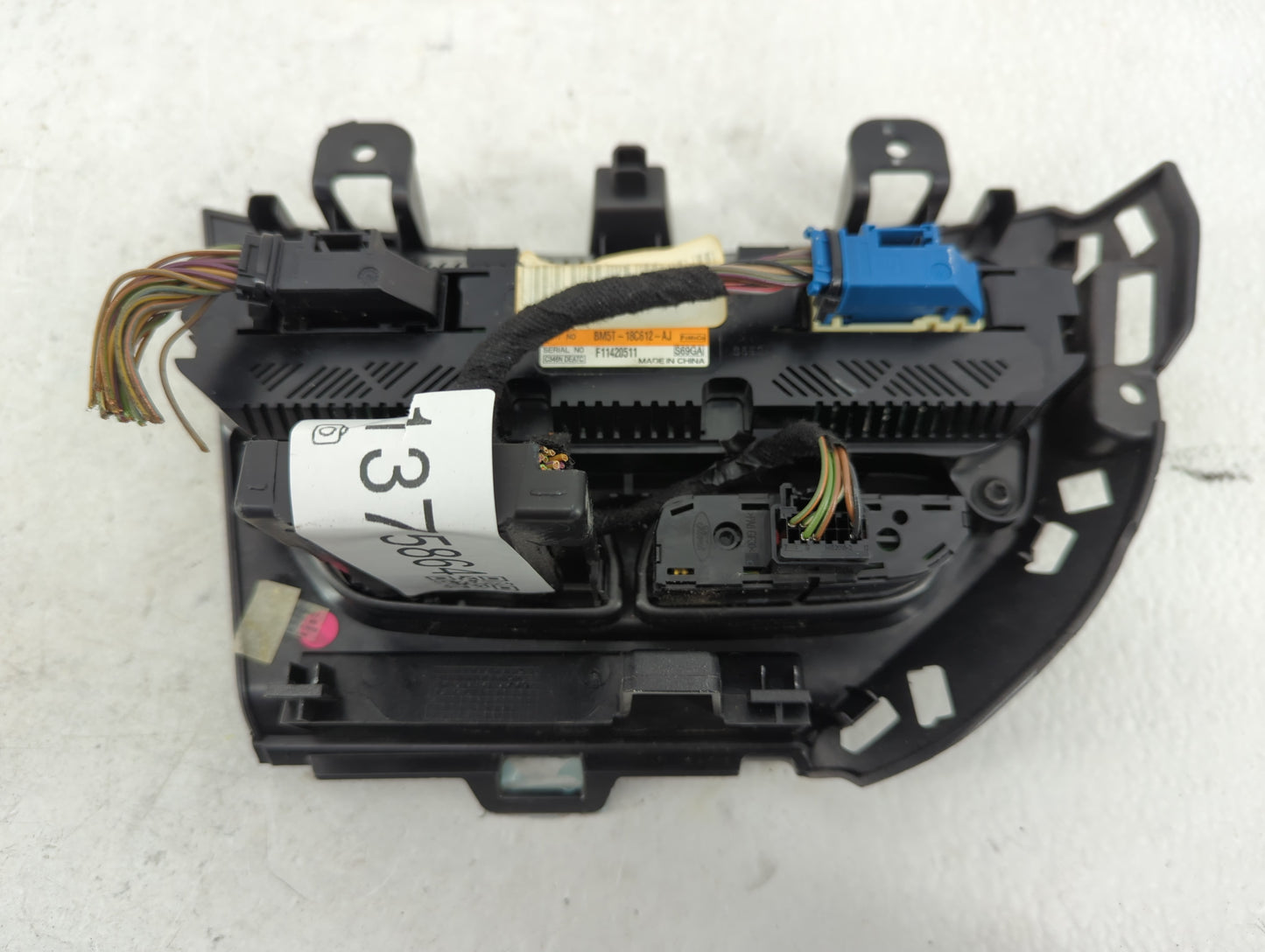 2012 Ford Focus Climate Control Module Temperature AC/Heater Replacement P/N:BM5T-18C612-AJ Fits OEM Used Auto Parts - Oemus