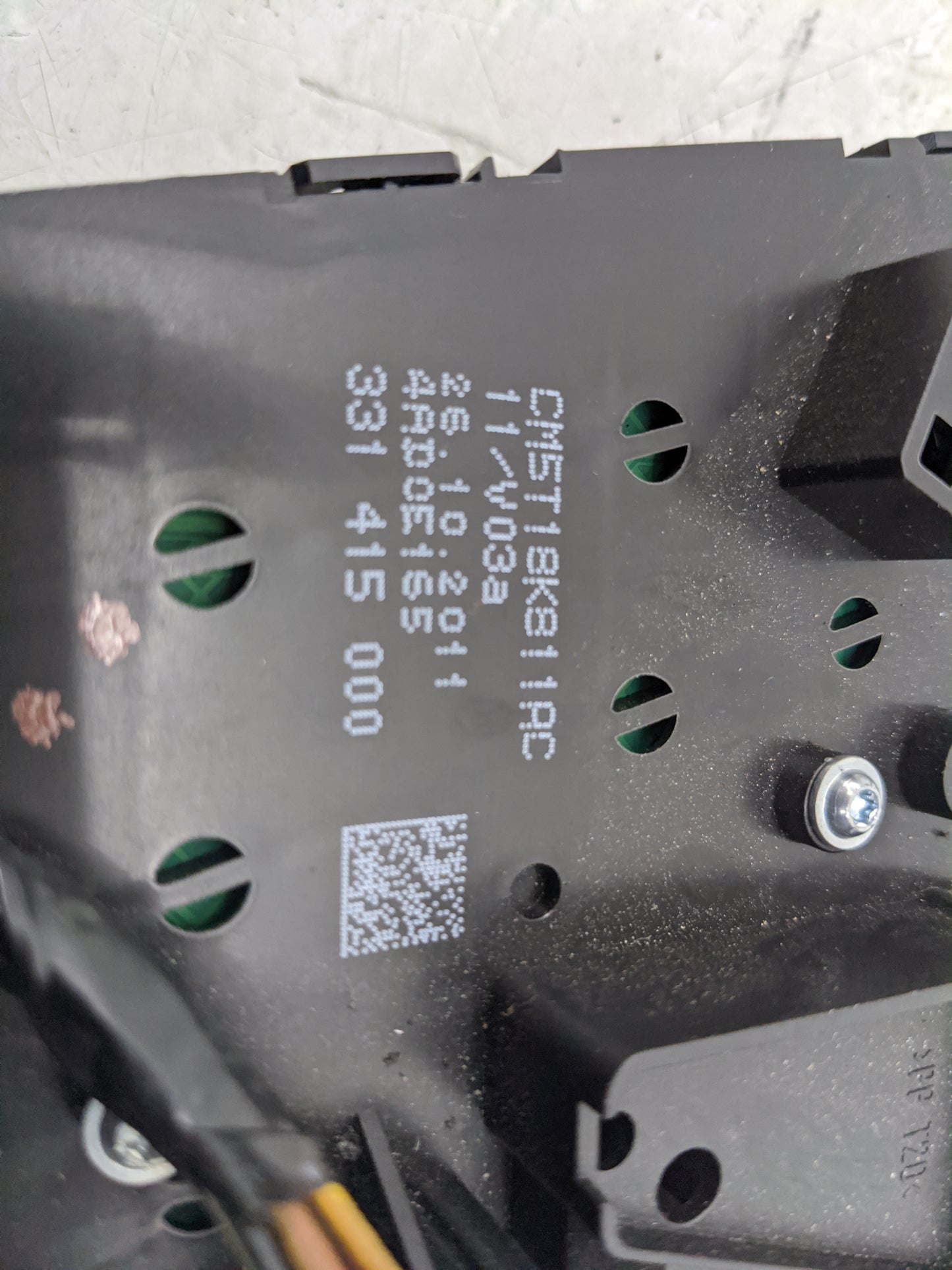2012 Ford Focus Climate Control Module Temperature AC/Heater Replacement P/N:331415000 CM5T18K811AC Fits OEM Used Auto Parts
