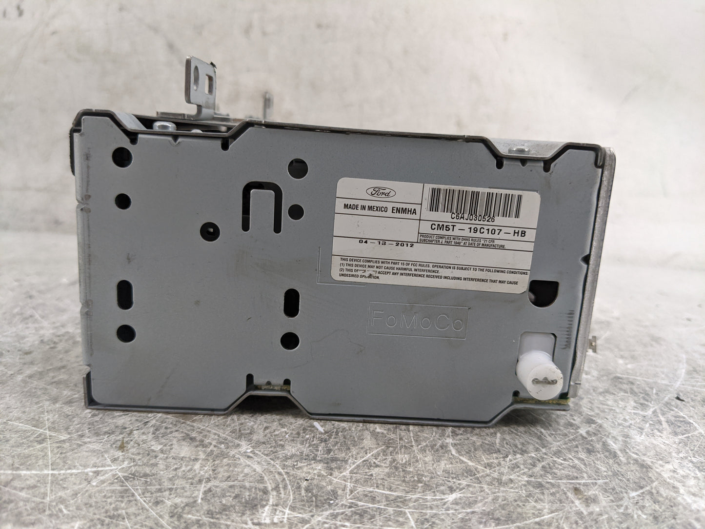 2012-2014 Ford Focus Radio AM FM Cd Player Receiver Replacement P/N:CM5T-19C107-HB C6AJ030526 Fits Fits 2012 2013 2014 OEM U