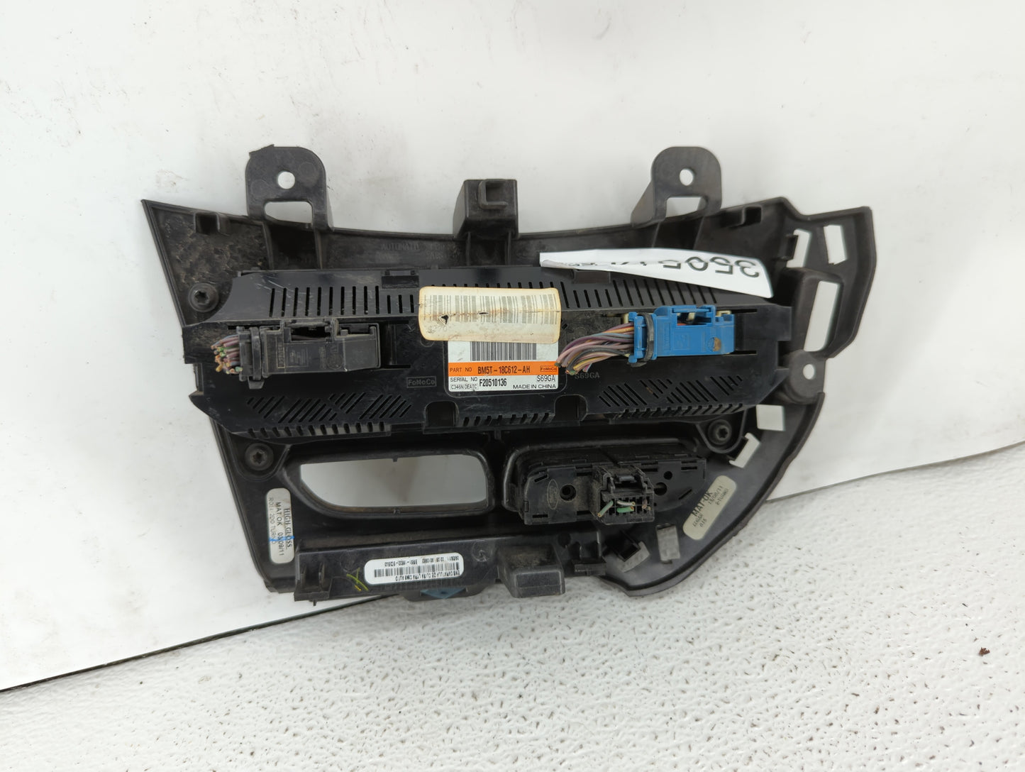 2012 Ford Focus Climate Control Module Temperature AC/Heater Replacement P/N:BM51-18522-AC BM51-18522-BC, BM5T-18C612-AJ Fit