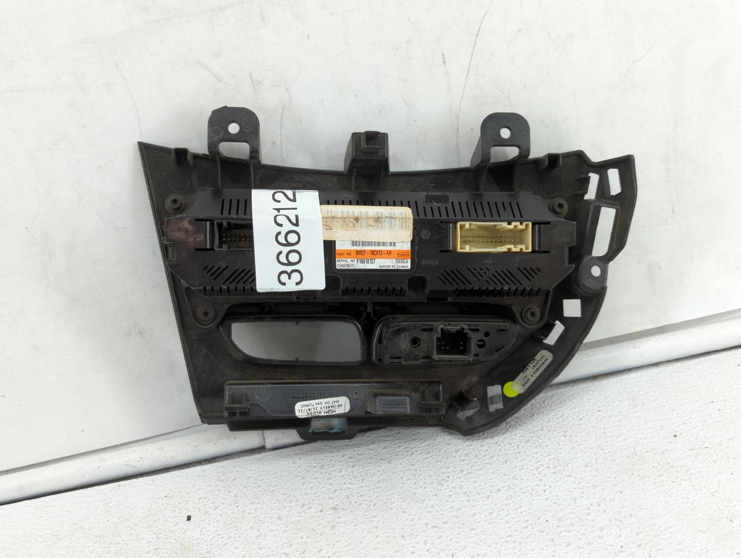 2012 Ford Focus Climate Control Module Temperature AC/Heater Replacement P/N:BM51-18522-AC BM51-18522-BC, BM5T-18C612-AJ Fit