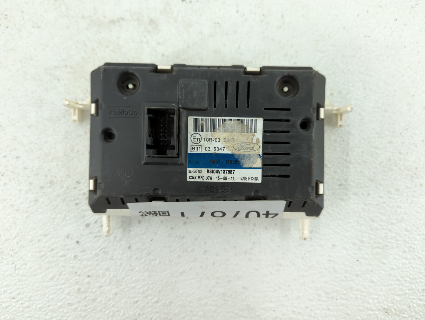 2012-2012 Ford Focus Information Display Screen - Oemusedautoparts1.com