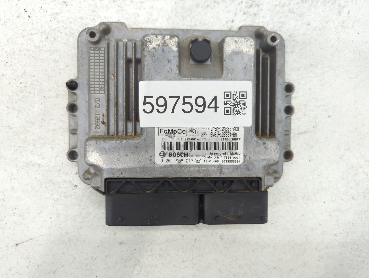 2012-2014 Ford Focus PCM Engine Control Computer ECU ECM PCU OEM P/N:BV61-12B684-BA CM5A-12A650-AKB Fits Fits 2012 2013 2014