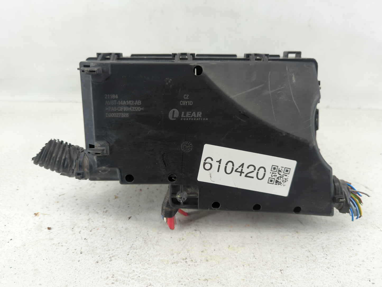 2012-2014 Ford Focus Fusebox Fuse Box Panel Relay Module P/N:AV6T-14A067-AC Fits Fits 2012 2013 2014 OEM Used Auto Parts - O