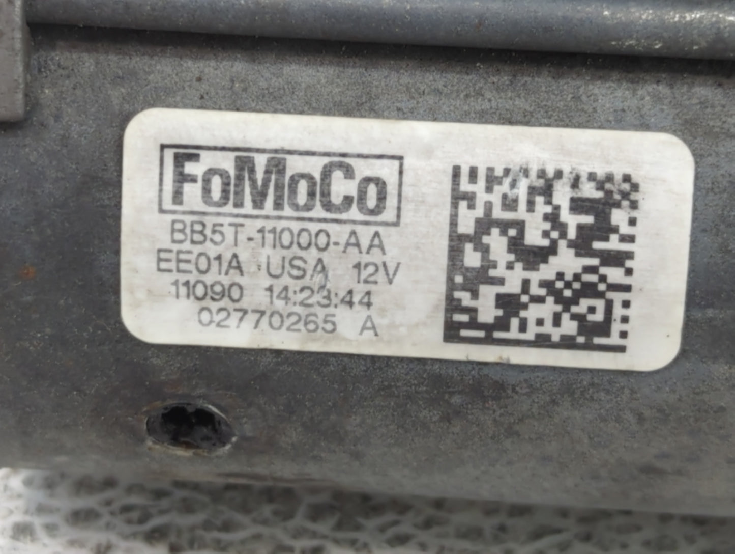 2003-2012 Ford Focus Car Starter Motor Solenoid OEM P/N:EE01A BB5T-11000-AA Fits OEM Used Auto Parts - Oemusedautoparts1.com