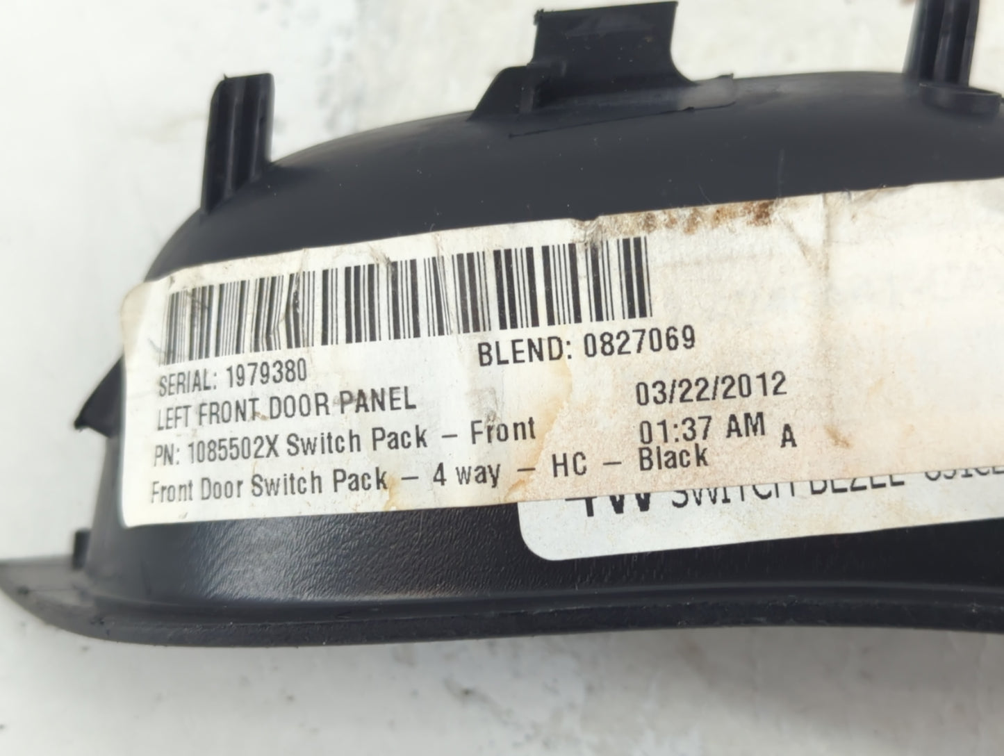 2012-2018 Ford Focus Master Power Window Switch Replacement Driver Side Left P/N:1085502X Fits OEM Used Auto Parts - Oemused