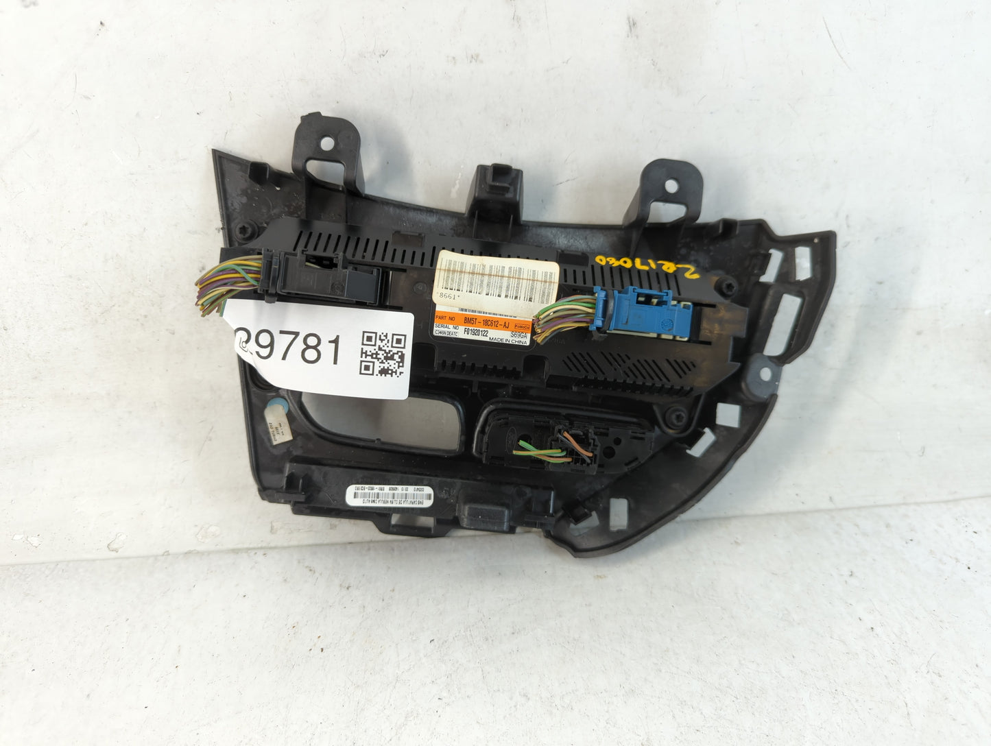 2012 Ford Focus Climate Control Module Temperature AC/Heater Replacement P/N:BM5T-18C612-AJ Fits OEM Used Auto Parts - Oemus