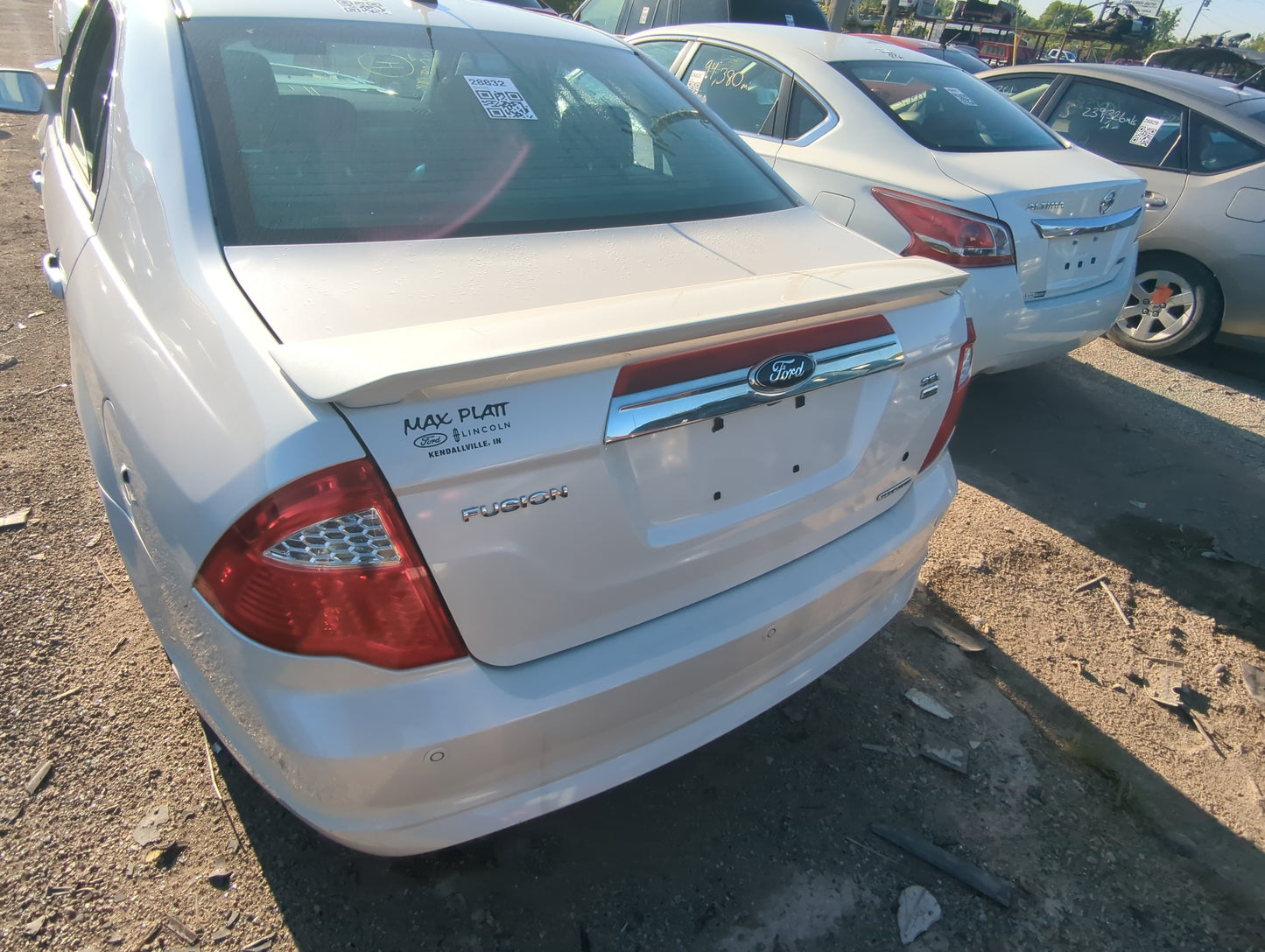 2010-2012 Ford Fusion Trunk/decklid/hatch/tailgate Oem - Oemusedautoparts1.com