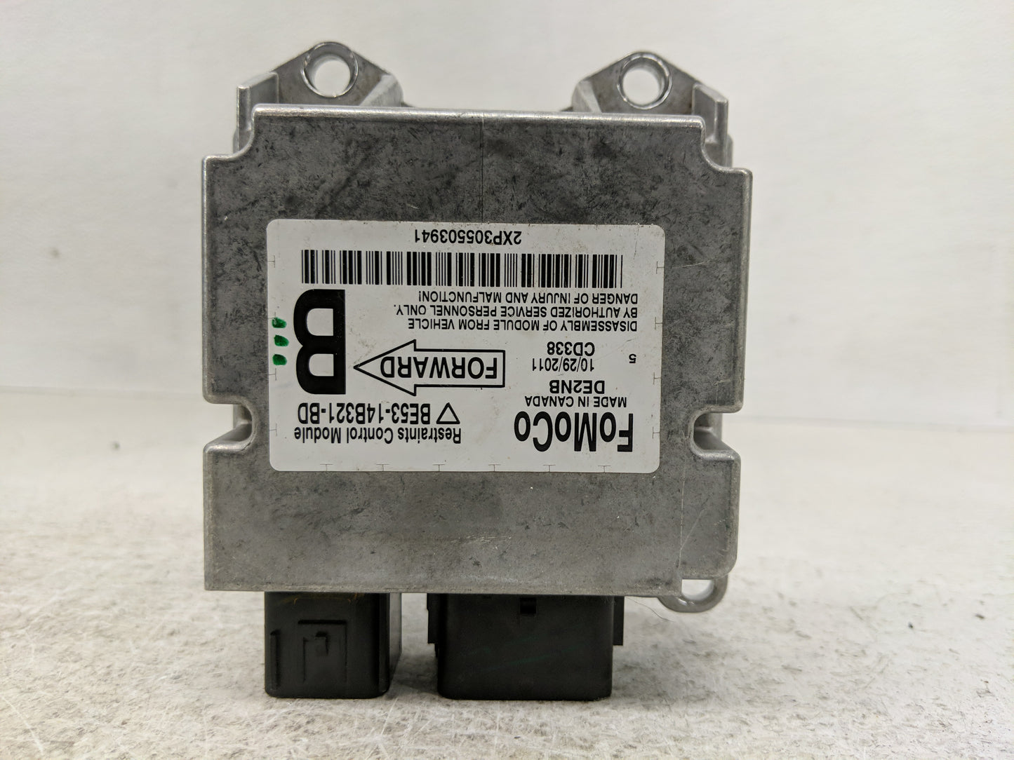 2012 Ford Fusion PCM Engine Control Computer ECU ECM PCU OEM P/N:BE53-14B321-BD Fits OEM Used Auto Parts - Oemusedautoparts1