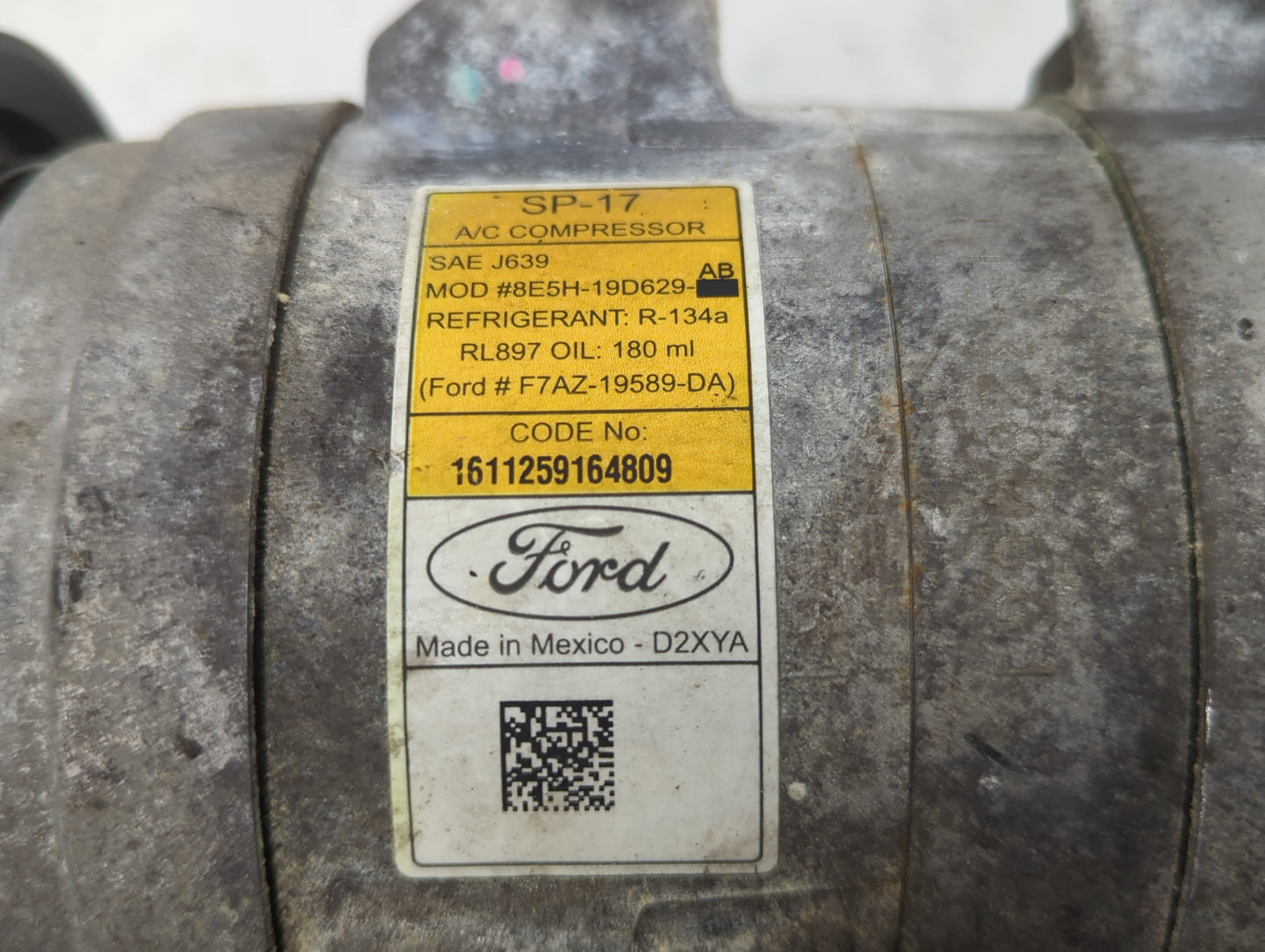 2006-2012 Ford Fusion Air Conditioning A/c Ac Compressor Oem - Oemusedautoparts1.com