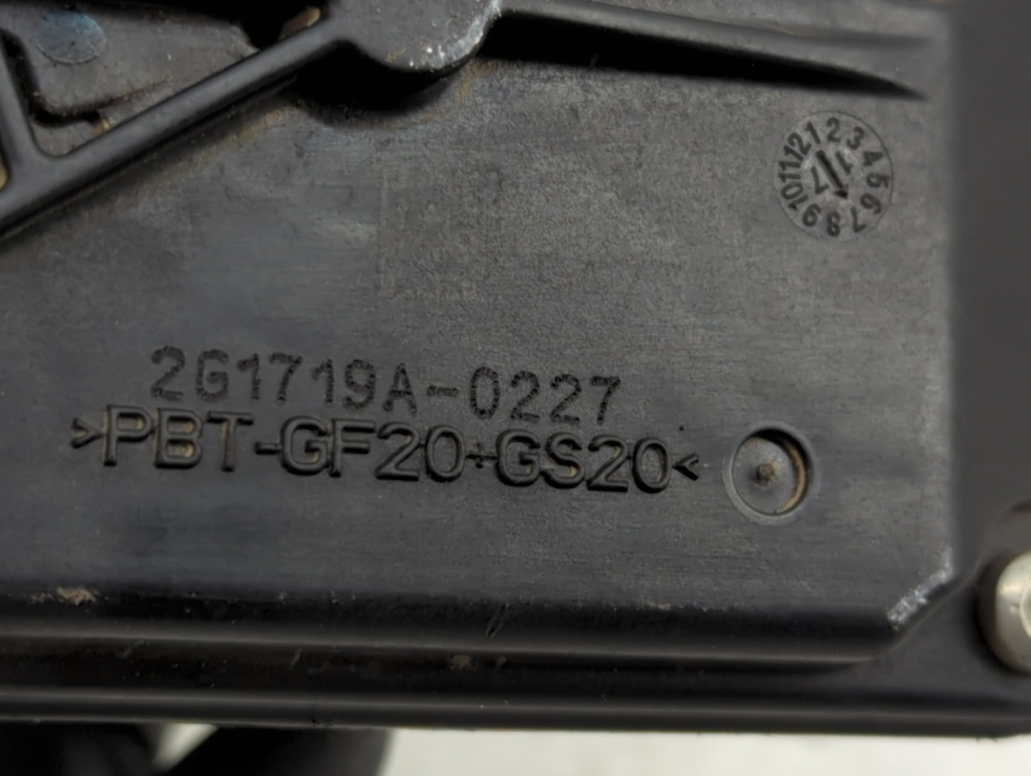 2012 Ford Fusion Throttle Body P/N:DS7E-9F991-AJ 2G1719A-0227 Fits OEM Used Auto Parts - Oemusedautoparts1.com