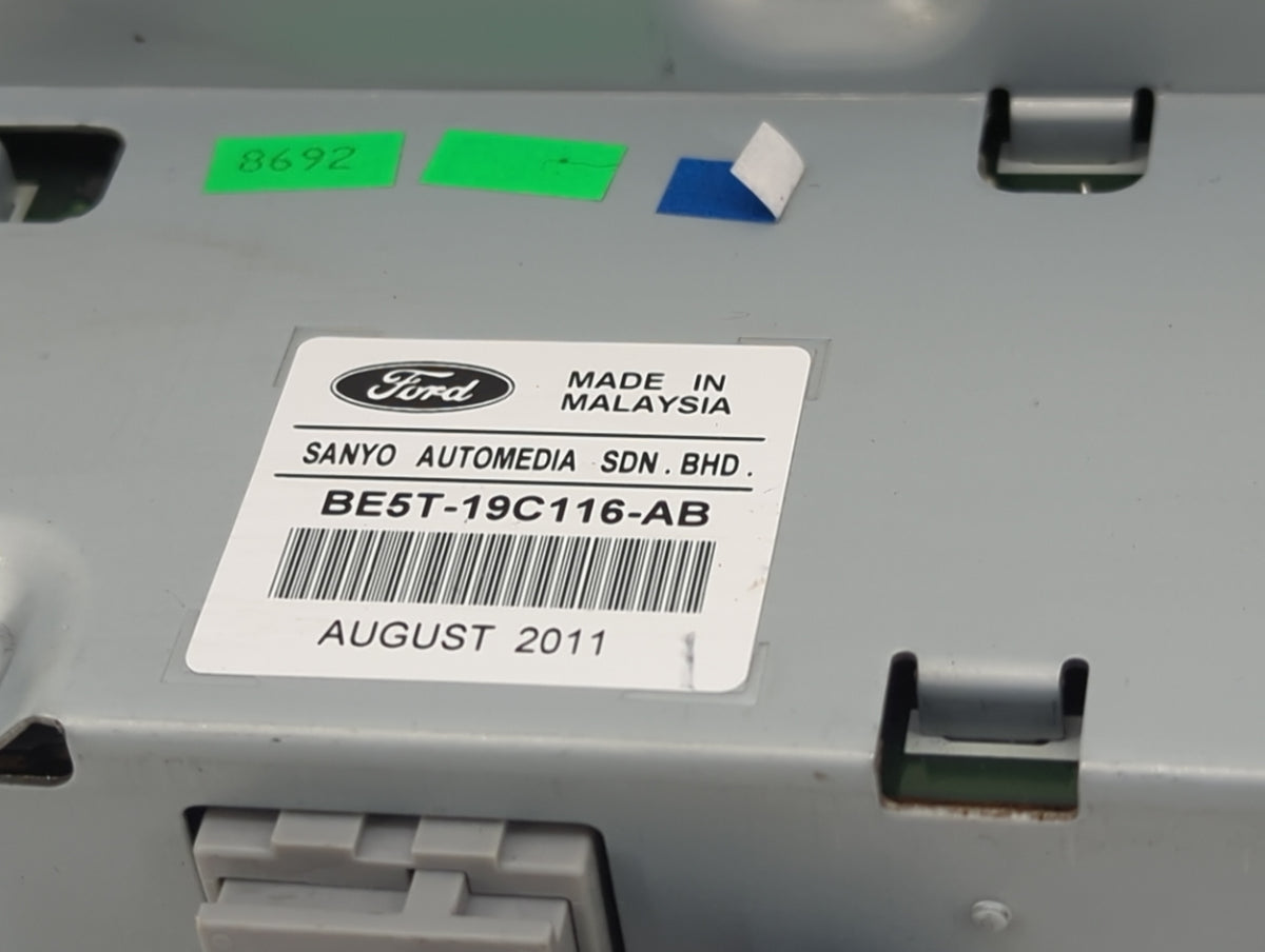 2012 Ford Fusion Information Radio Display Screen 1436982 - Oemusedautoparts1.com