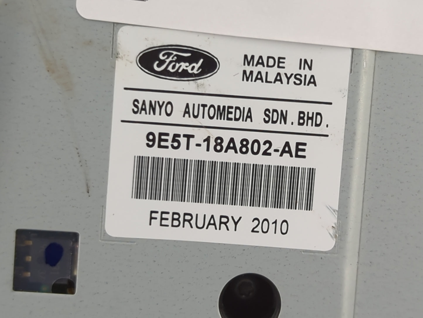 2010-2012 Ford Fusion Climate Control Module Temperature AC/Heater Replacement P/N:9E5T-18A802-AE 14798680 Fits OEM Used Aut