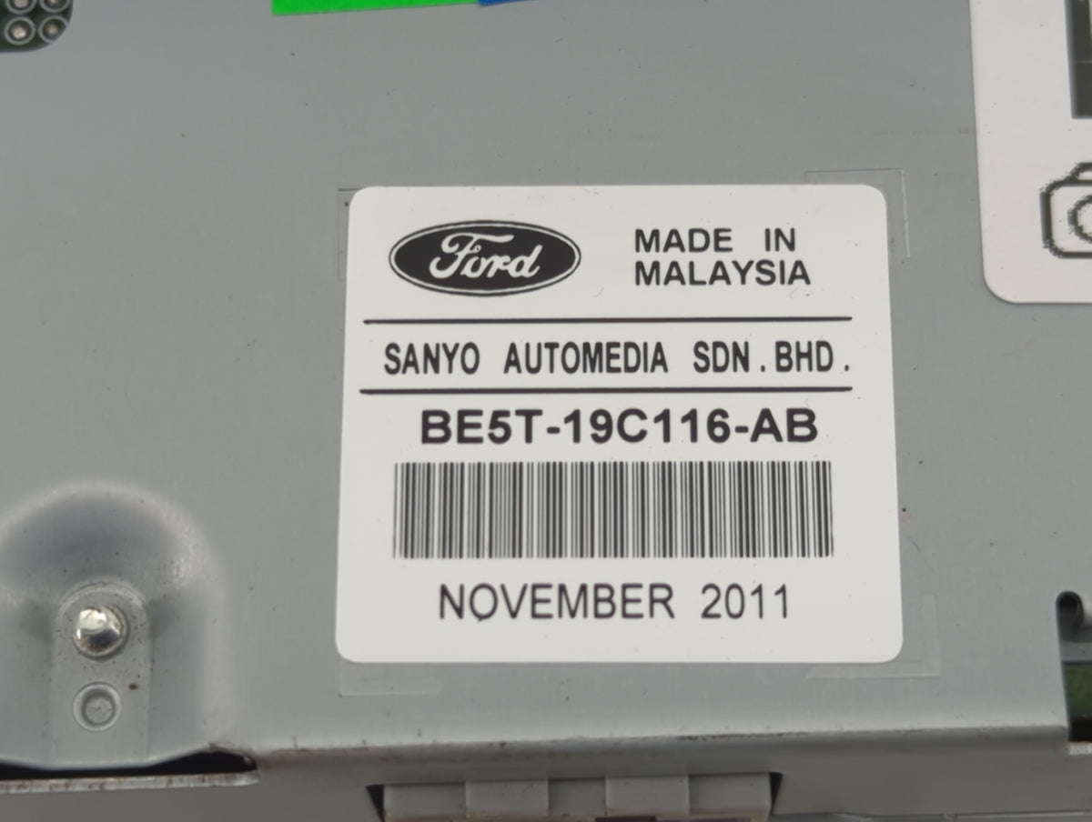 2010-2012 Ford Fusion Information Radio Display Screen 1469135 - Oemusedautoparts1.com