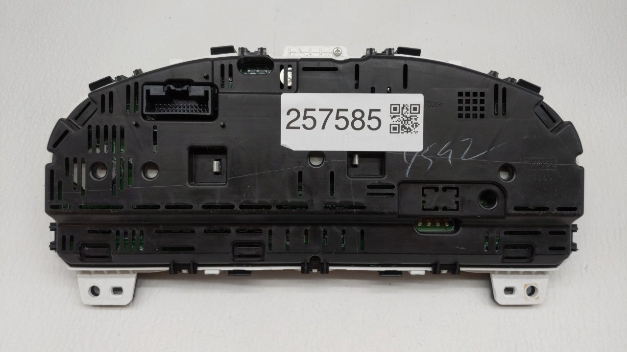 2011-2012 Ford Fusion Instrument Cluster Speedometer Gauges P/N:BE5T-10849-GD Fits Fits 2011 2012 OEM Used Auto Parts - Oemu