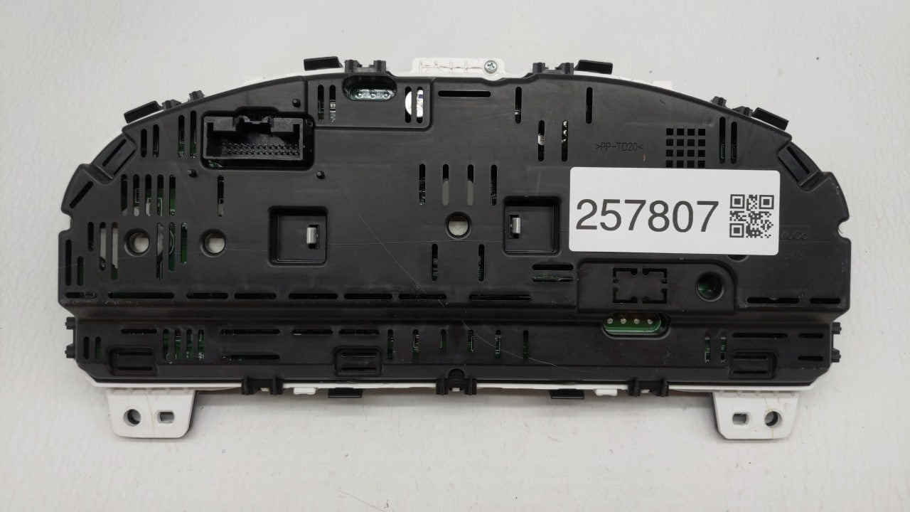 2011-2012 Ford Fusion Instrument Cluster Speedometer Gauges P/N:BE5T-10849-GD Fits Fits 2011 2012 OEM Used Auto Parts - Oemu