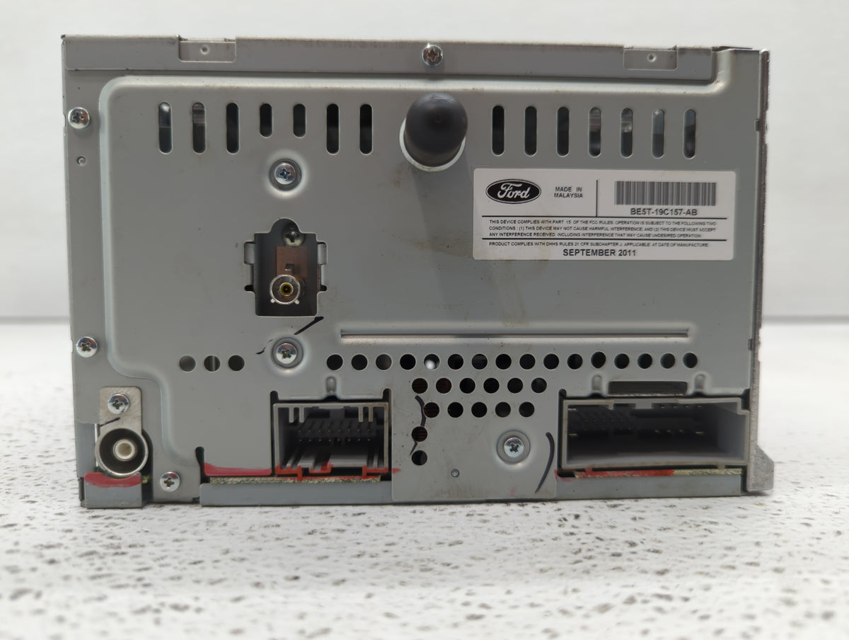 2010-2012 Ford Fusion Radio AM FM Cd Player Receiver Replacement P/N:BE5T-19C157-AA BE5T-19C157-AB Fits Fits 2010 2011 2012