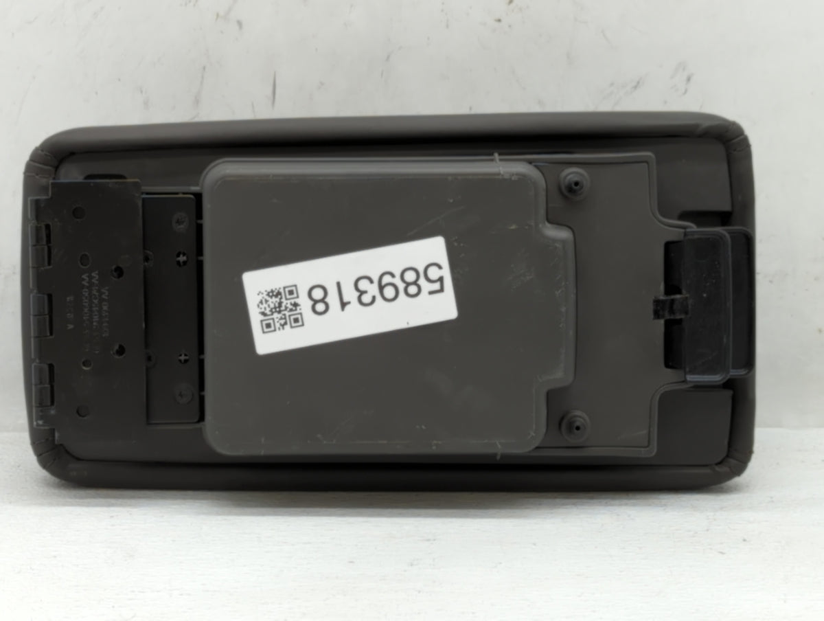 2012 Ford Fusion Center Console Armrest Cover Lid Black 589318 - Oemusedautoparts1.com