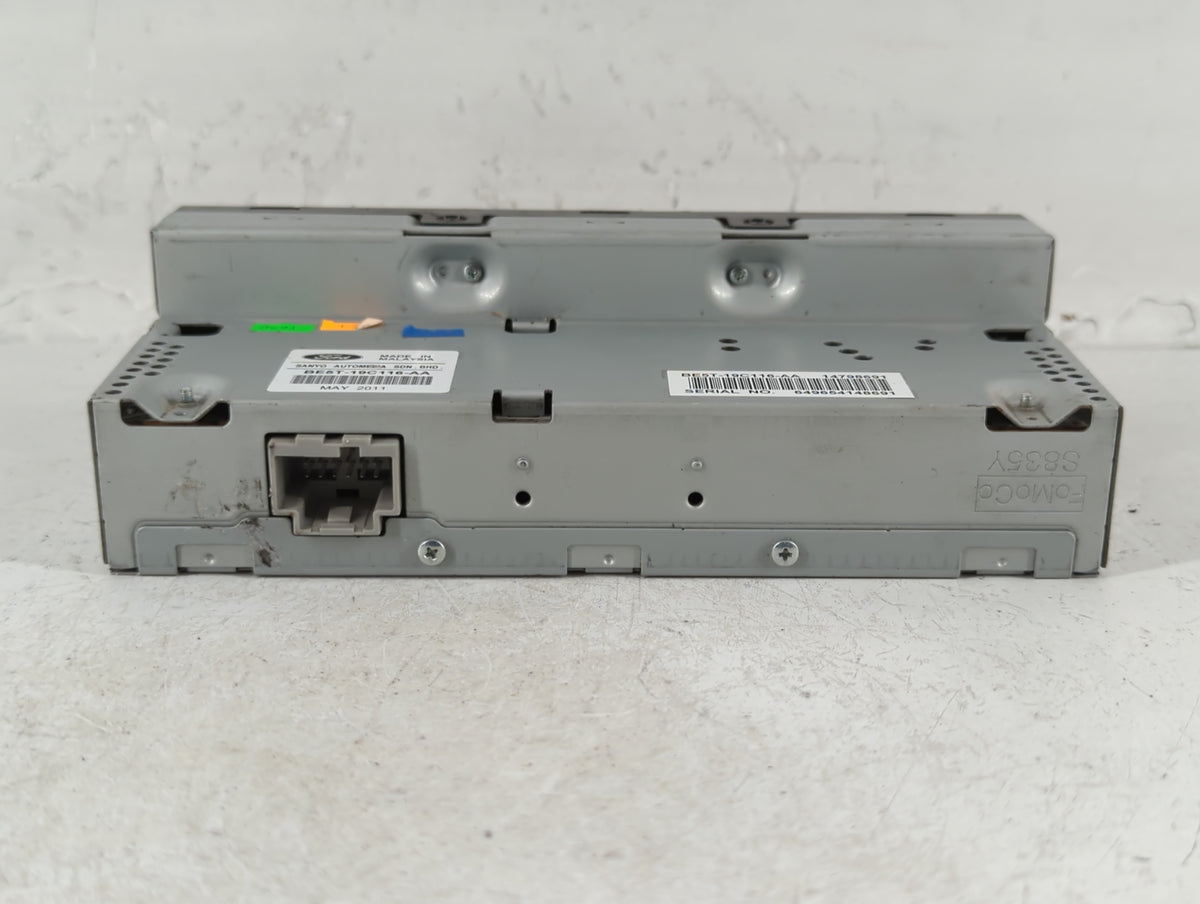 2010-2012 Ford Fusion Information Radio Display Screen 720228 - Oemusedautoparts1.com