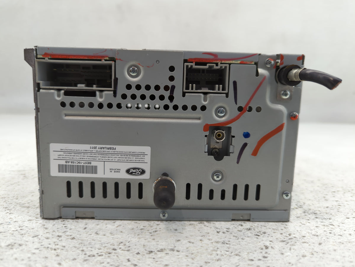 2011-2012 Ford Fusion Am Fm Cd Player Radio Receiver 726259 - Oemusedautoparts1.com