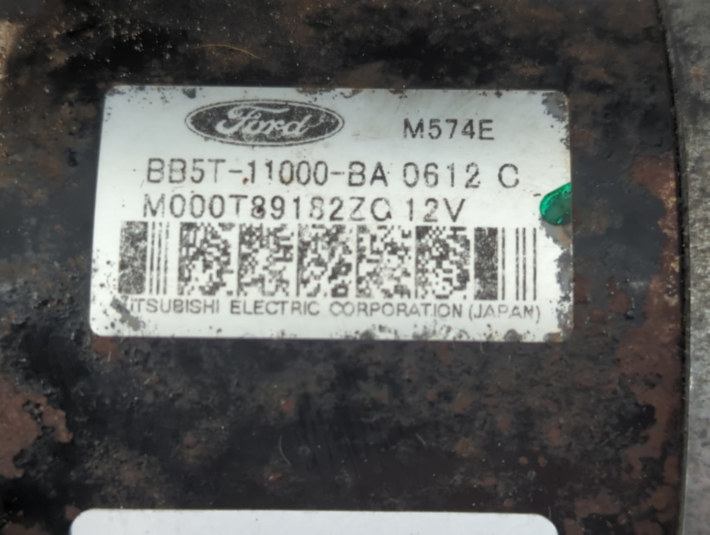 2011-2012 Ford Fusion Car Starter Motor Solenoid OEM P/N:BB5T-11000-BA Fits OEM Used Auto Parts - Oemusedautoparts1.com