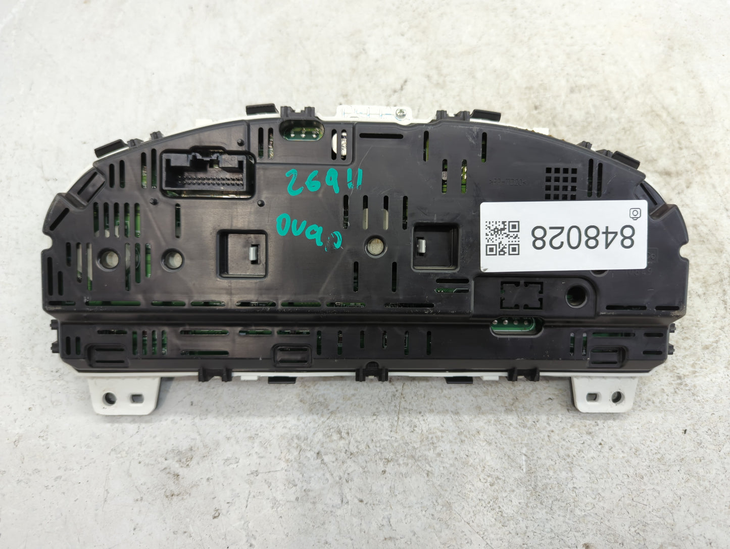 2011-2012 Ford Fusion Instrument Cluster Speedometer Gauges P/N:AE5T-10849-RC Fits Fits 2011 2012 OEM Used Auto Parts - Oemu