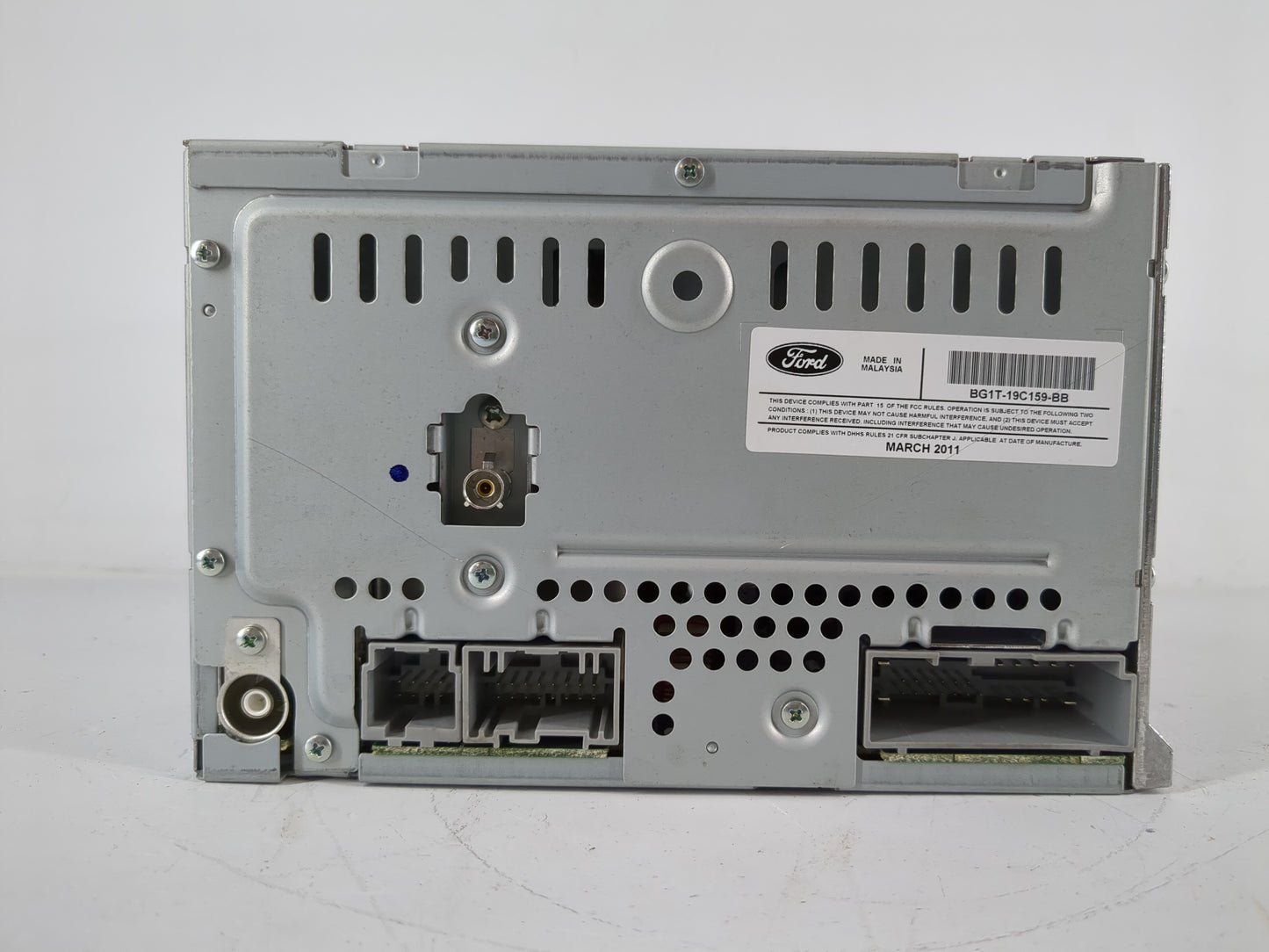 2011-2012 Ford Taurus Radio AM FM Cd Player Receiver Replacement P/N:BG1T-19C159-BB Fits Fits 2011 2012 OEM Used Auto Parts