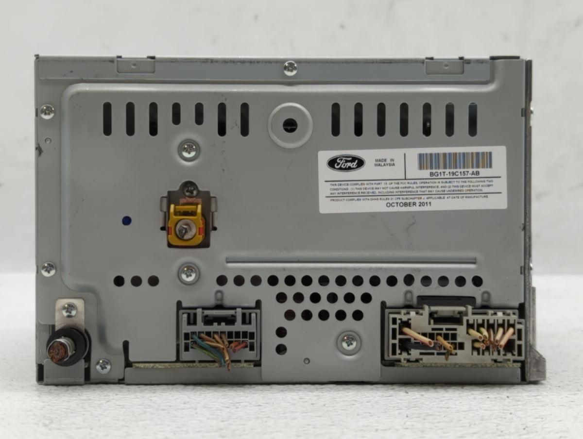 2011-2012 Ford Taurus Am Fm Cd Player Radio Receiver 521572 - Oemusedautoparts1.com