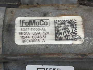 2008-2019 Ford Taurus Car Starter Motor Solenoid OEM P/N:8G1T-11000-AE Fits OEM Used Auto Parts