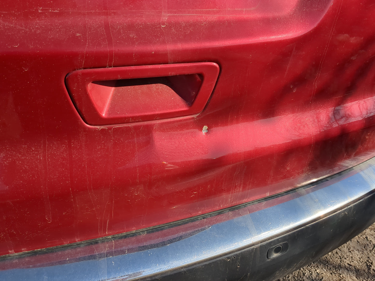 2009-2012 Gmc Acadia Trunk/decklid/hatch/tailgate Oem - Oemusedautoparts1.com